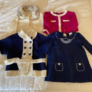 Girls Lot Jack and Janie tops, 6-12 mo & 12-18 mo